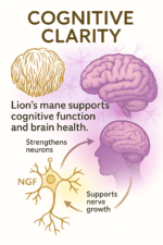 MycoGold™ – Lion’s Mane, Turkey Tail, Chaga + Niacin ( 600 mg ) - Image 5