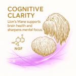 MycoGold™ – Lion’s Mane, Turkey Tail, Chaga + Niacin ( 600 mg ) - Image 10