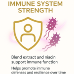 MycoGold™ – Lion’s Mane, Turkey Tail, Chaga + Niacin ( 600 mg ) - Image 14